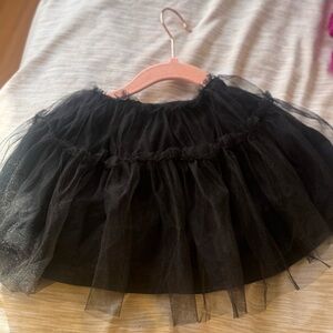 Black Tulle Skirt